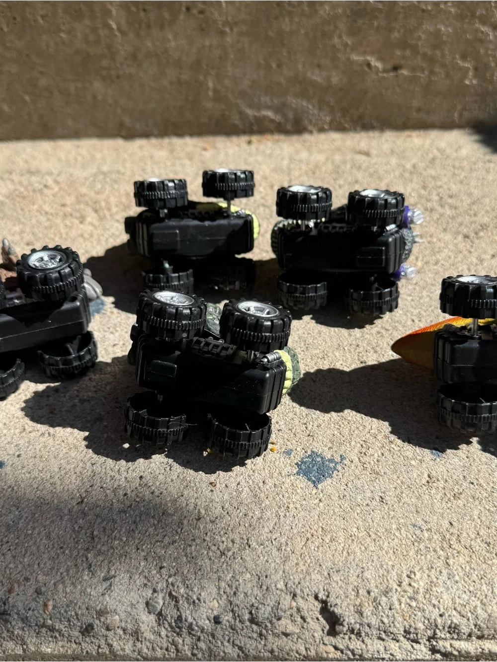 Mini Dino Monster Truck Pullback Cars Lot‎ of 5